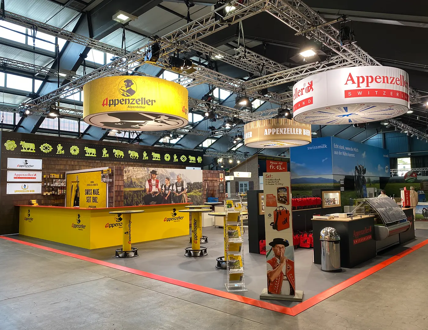 Appenzeller Gemeinschaftsstand, LUGA, Messebau und Live Kommunikation - hplus gmbh