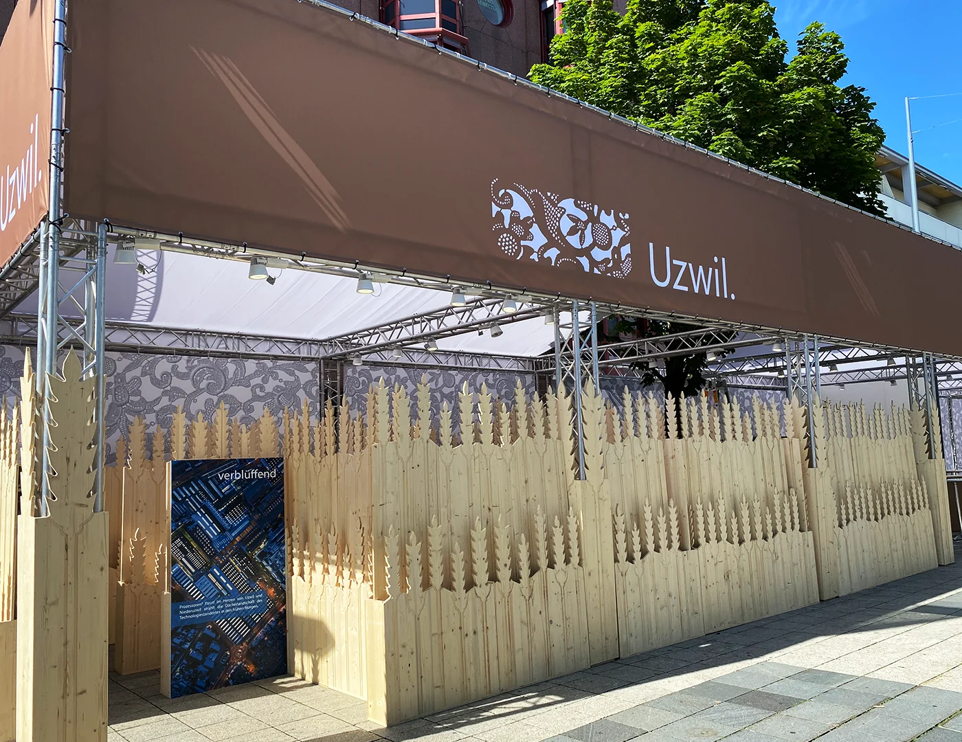 Gemeinde Uzwil, Stadtfest Wil, Messebau hplus gmbh