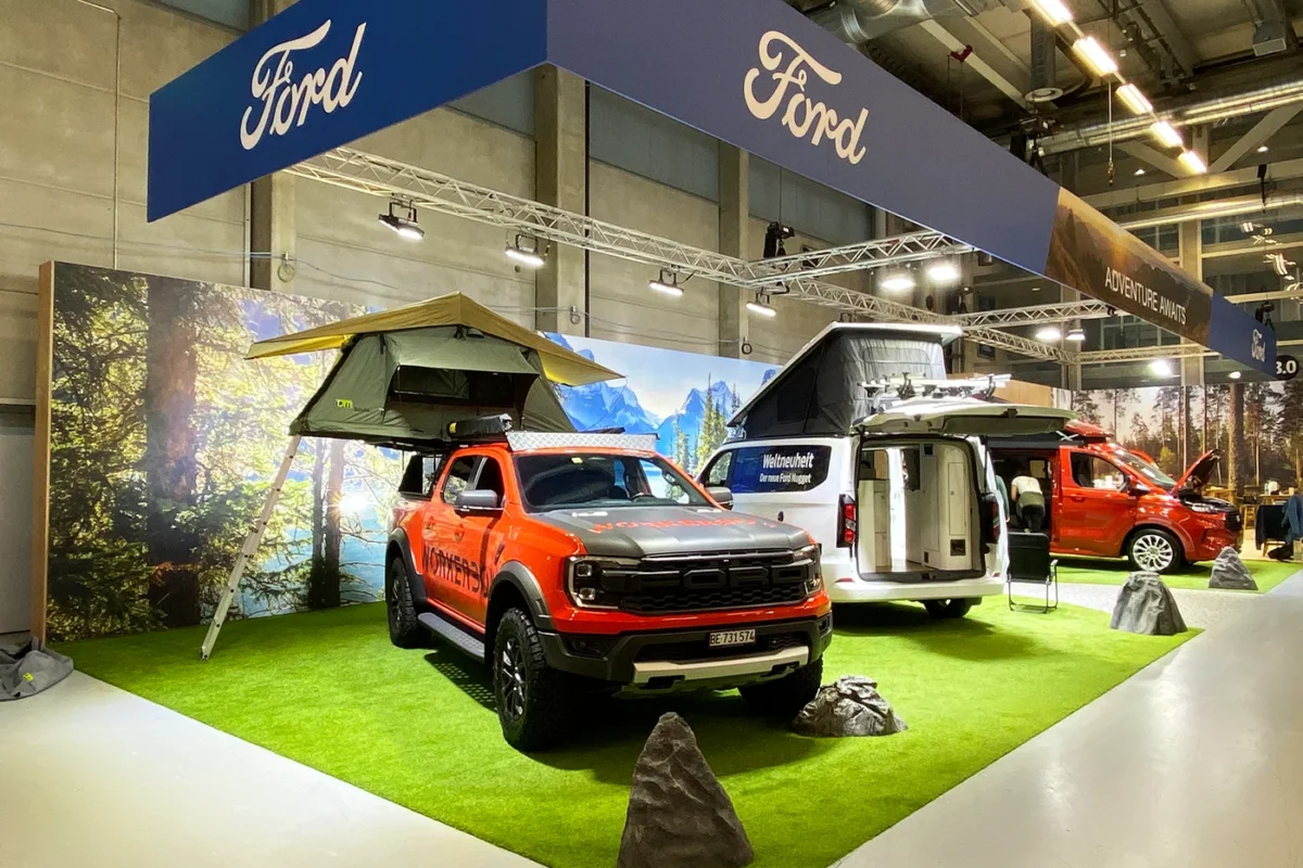 Ford, Caravan, hplus gmbh Messebau gmbh