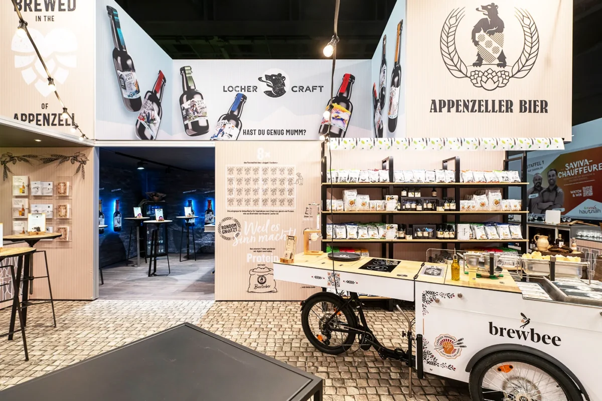 Brauerei Locher, IGEHO, hplus gmbh, Messebau