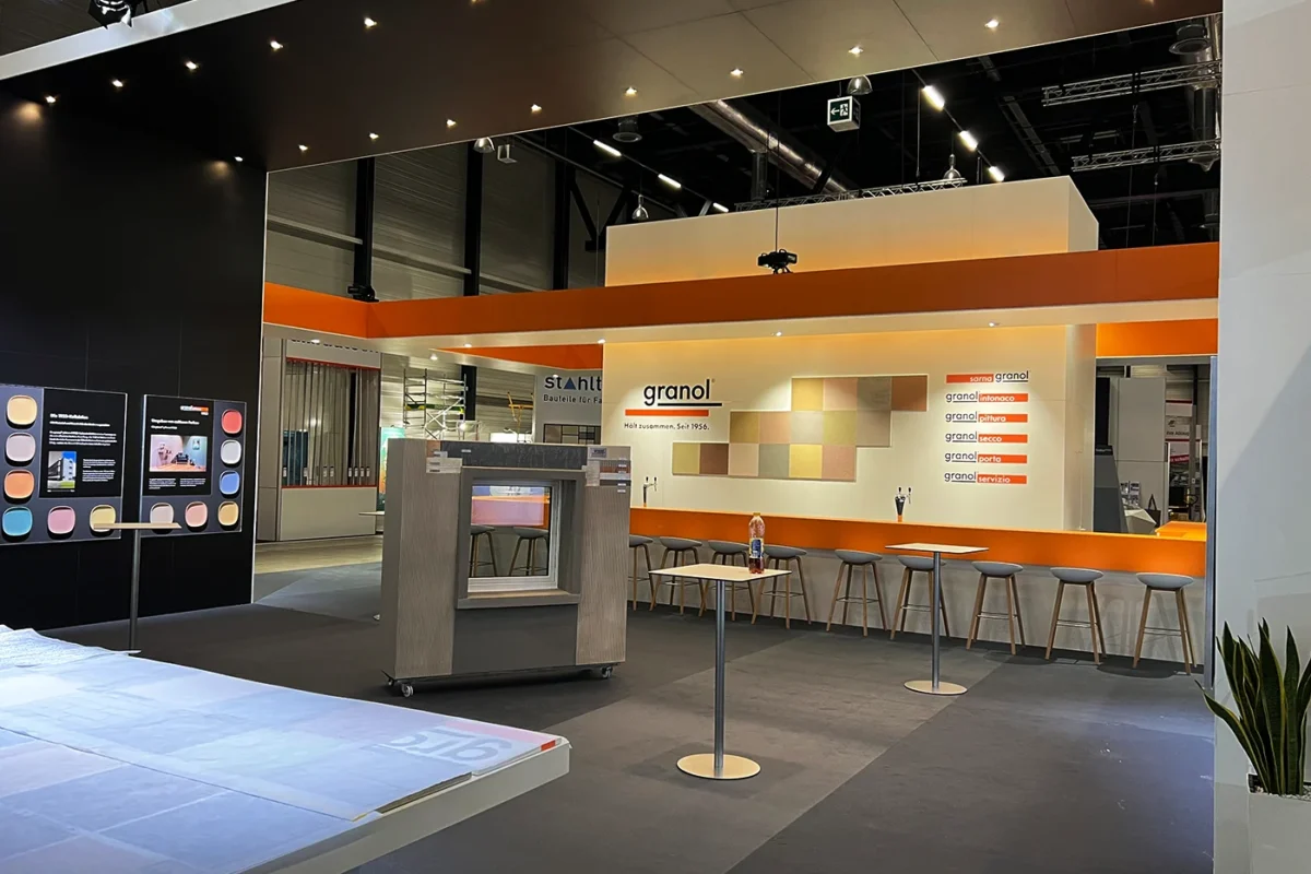 Granol, applitech, hplus gmbh, Messebau