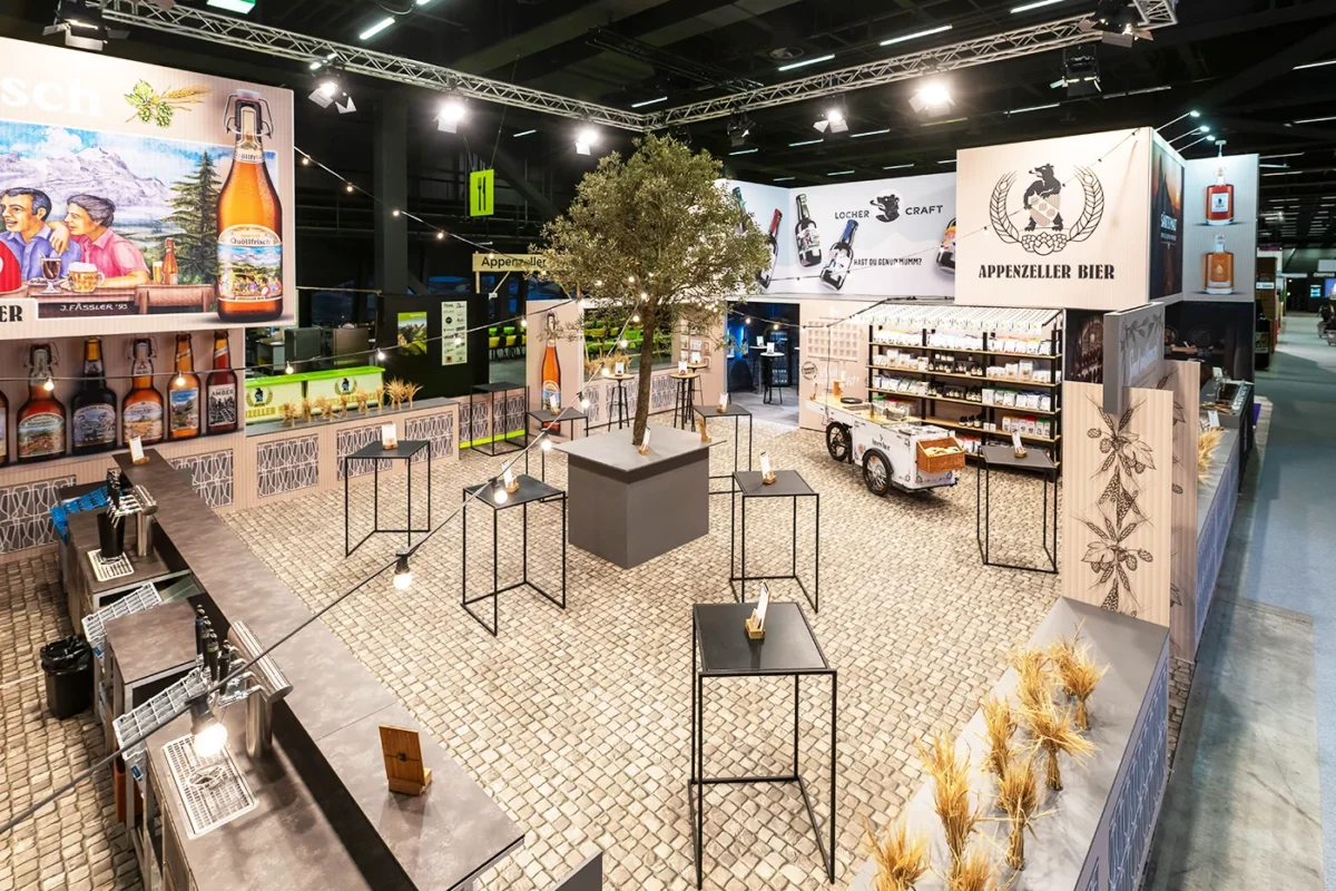 Brauerei Locher, IGEHO, hplus gmbh, Messebau
