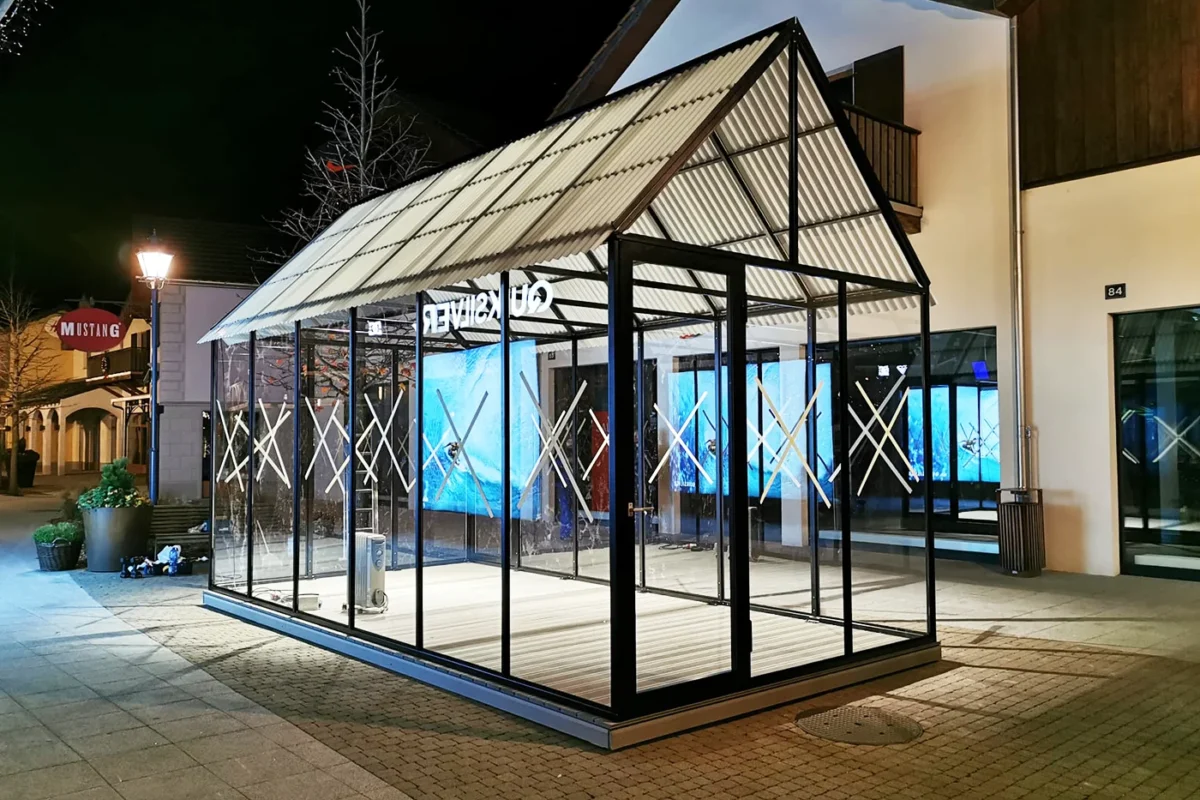 Brandsoul, Gartenhaus Landquart - Messebau und Live Kommunikation - hplus gmbh
