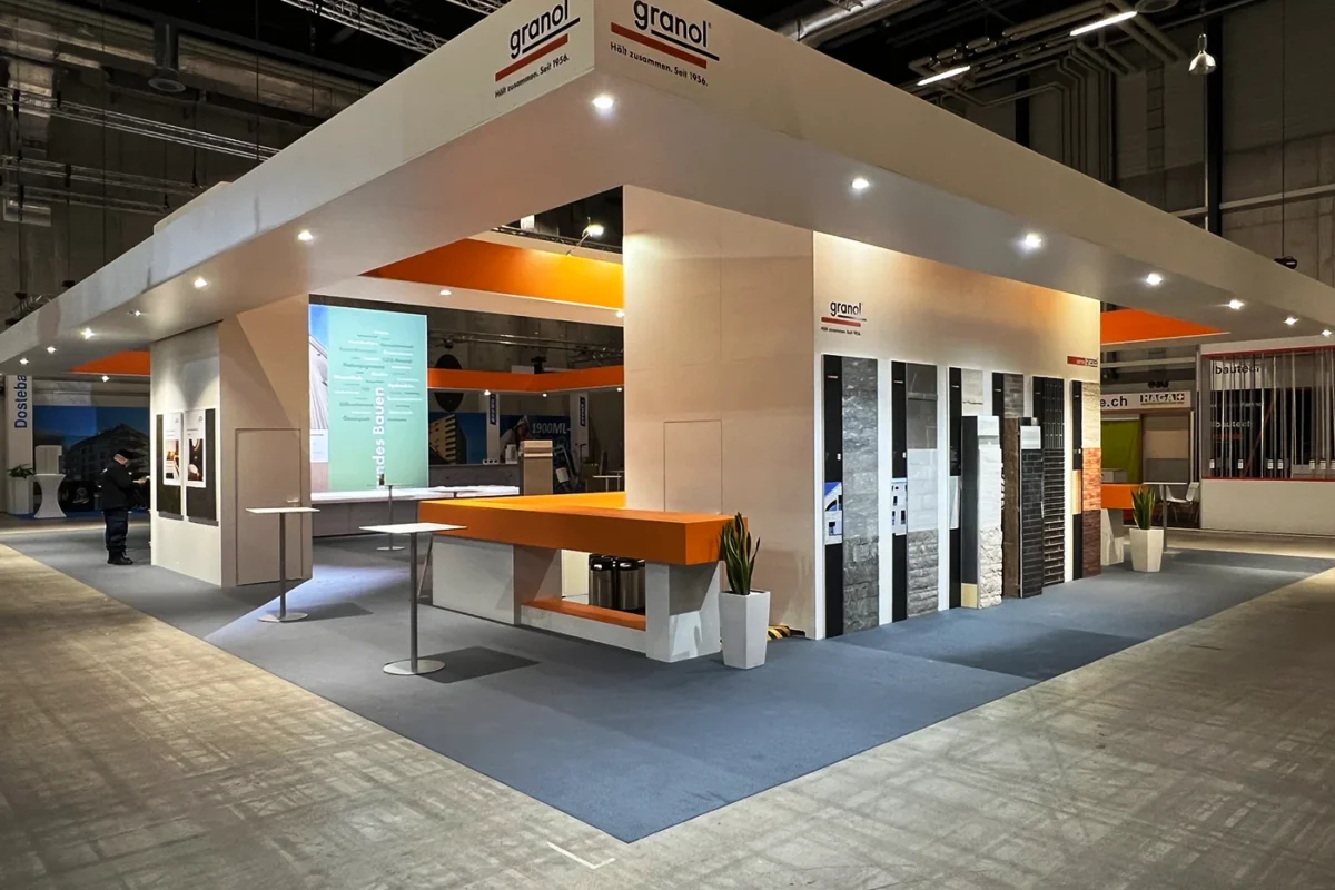 Granol, applitech, hplus gmbh, Messebau