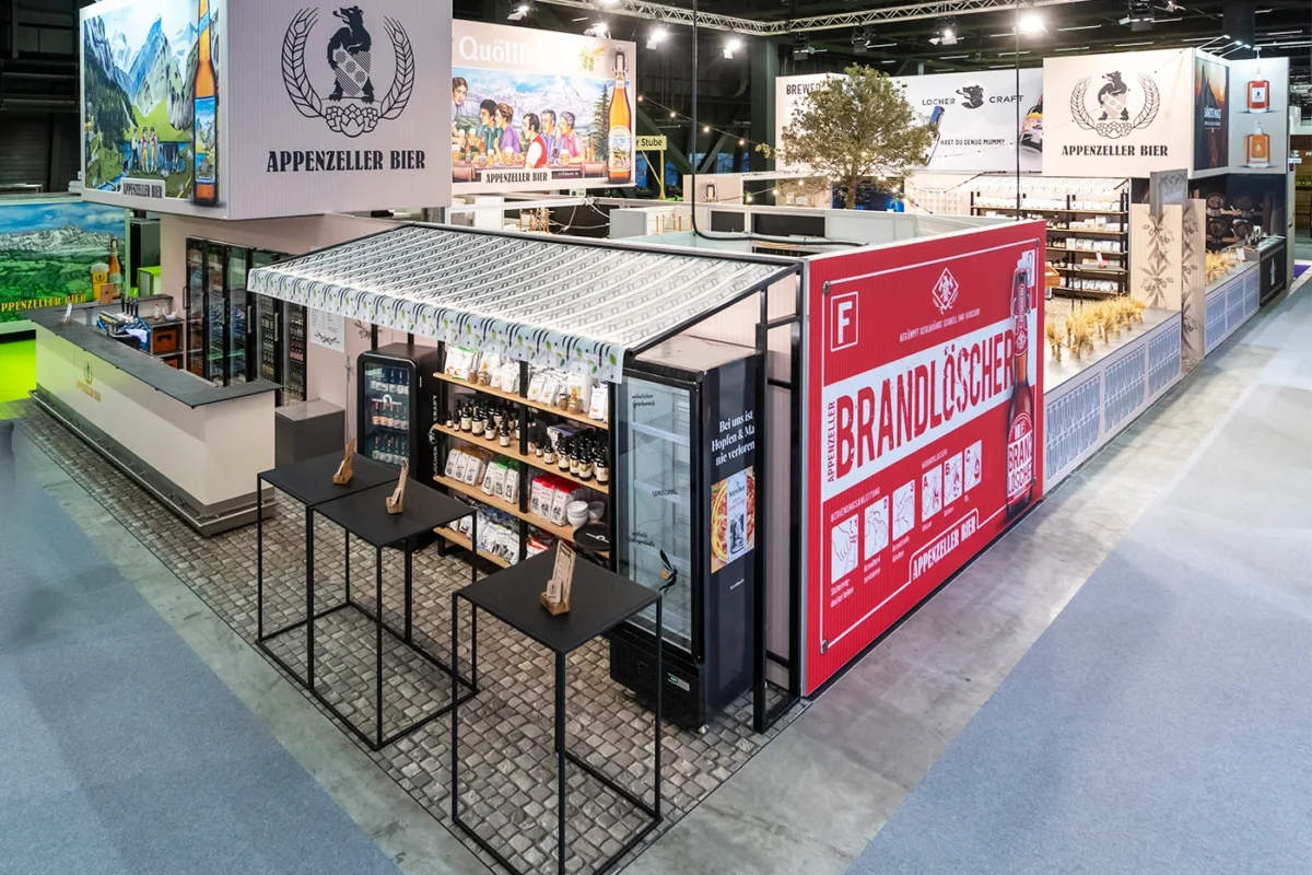 Brauerei Locher, IGEHO, hplus gmbh, Messebau