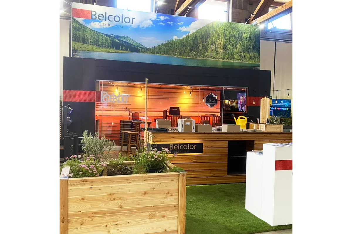 Belcolor, Flooring Event, Messebau hplus gmbh