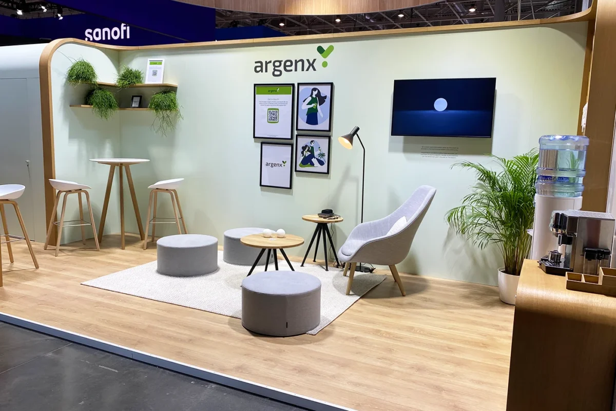 Brandsoul, Argenx EAN, hplus gmbh, Messebau