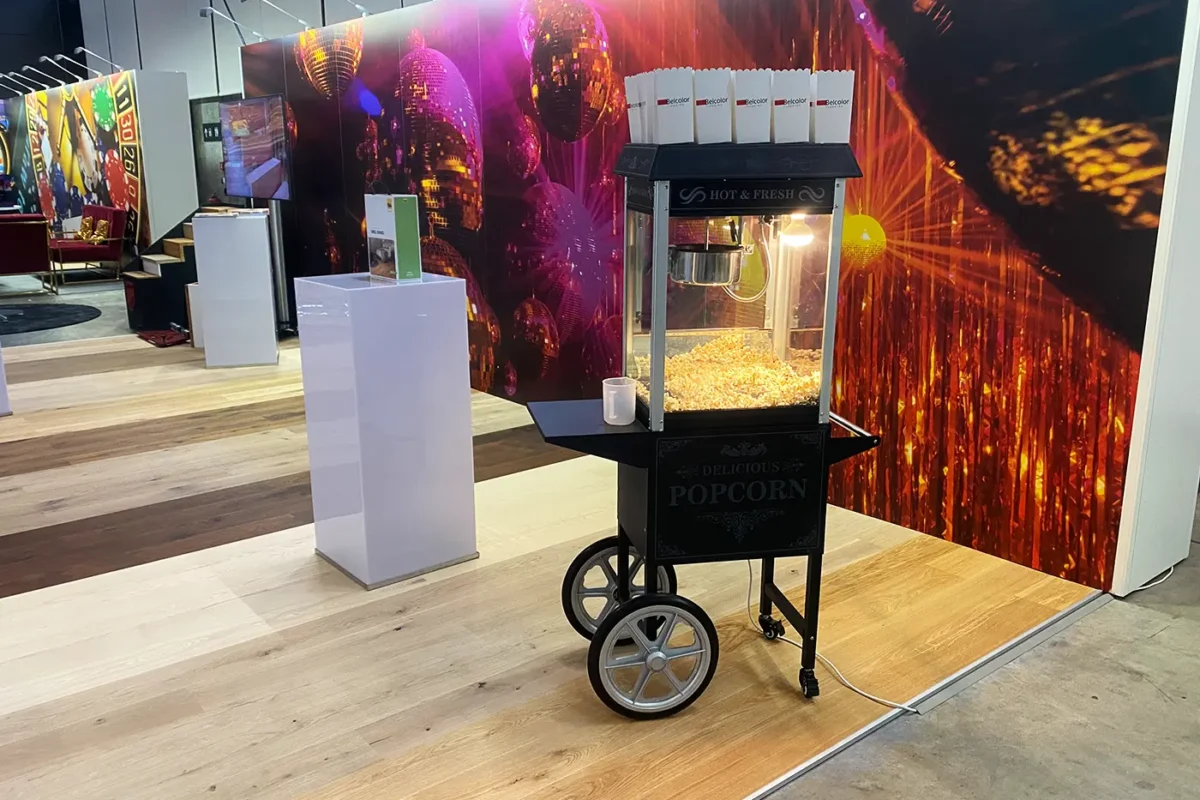 Belcolor, Flooring Event, Messebau hplus gmbh