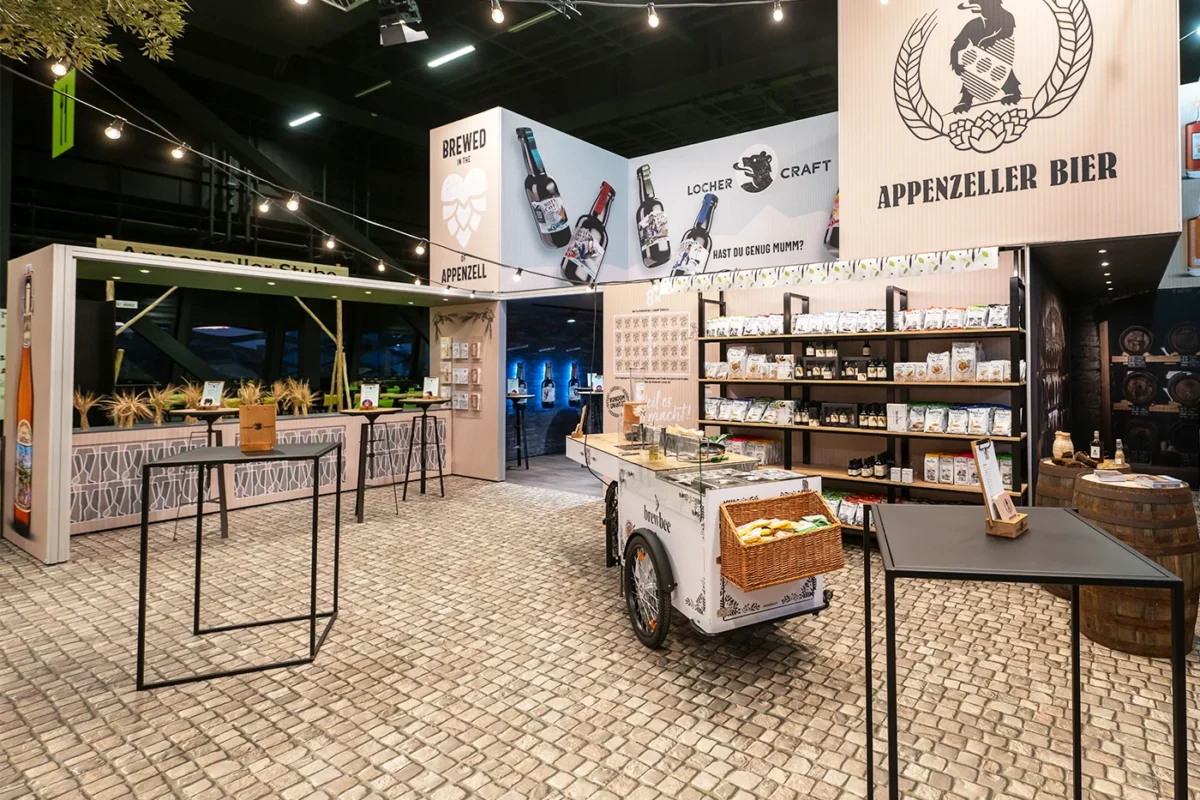 Brauerei Locher, IGEHO, hplus gmbh, Messebau