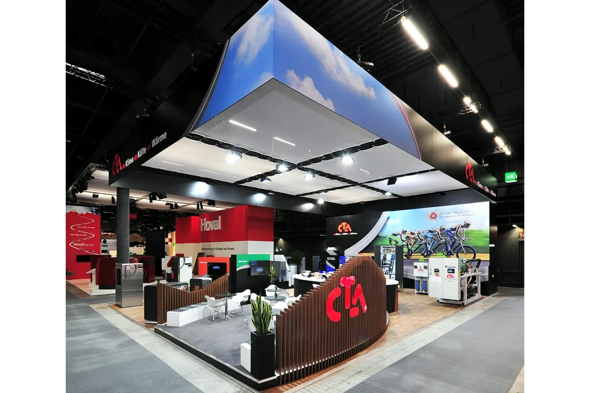 CTA, Swissbau, hplus gmbh Messebau