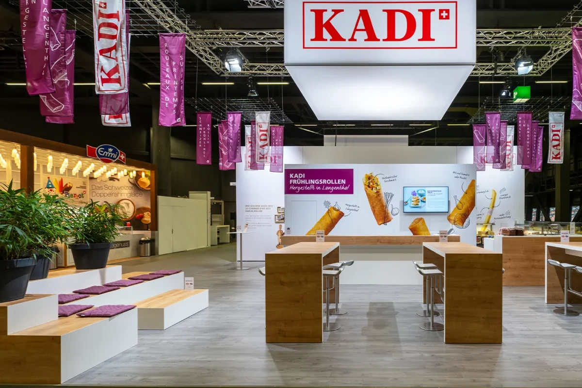 Kadi, IGEHO, hplus gmbh, Messebau