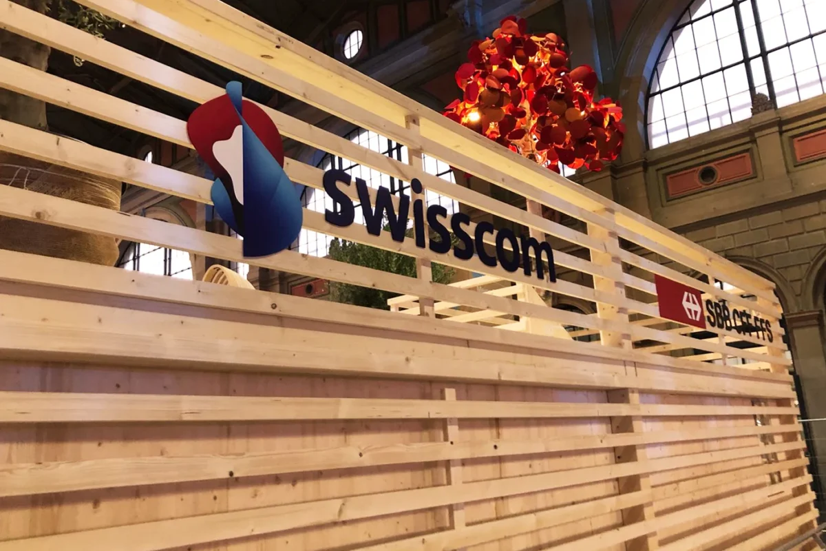 Swisscom, DetoxDay, hplus gmbh, Messebau
