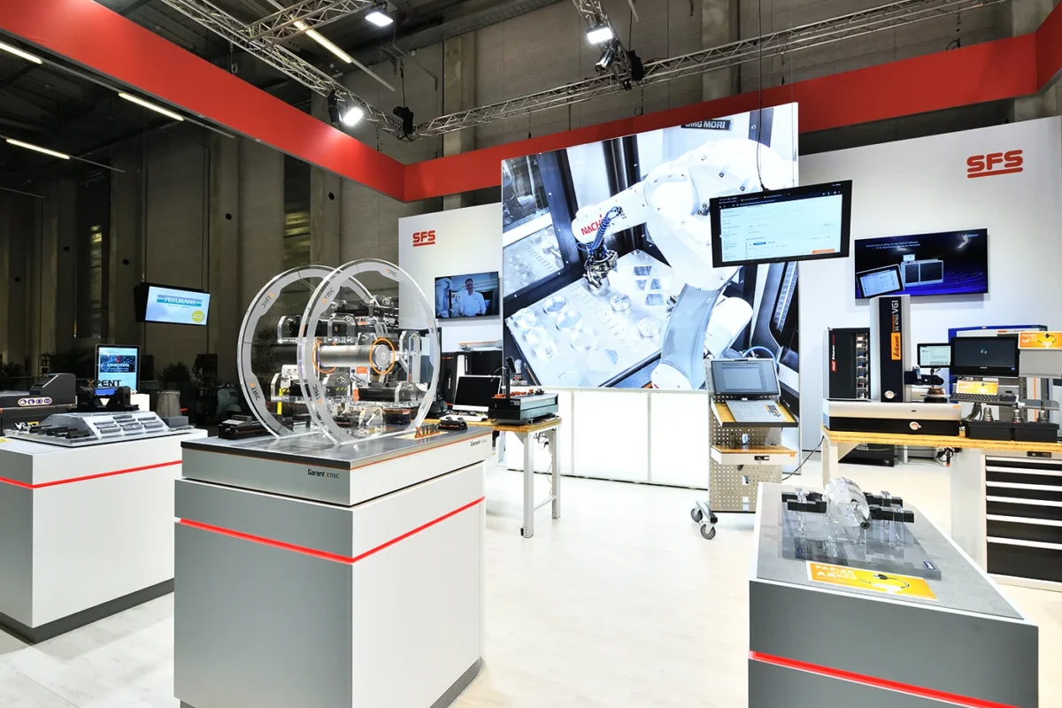 SFS, Innoteq Bern, hplus gmbh, Messebau