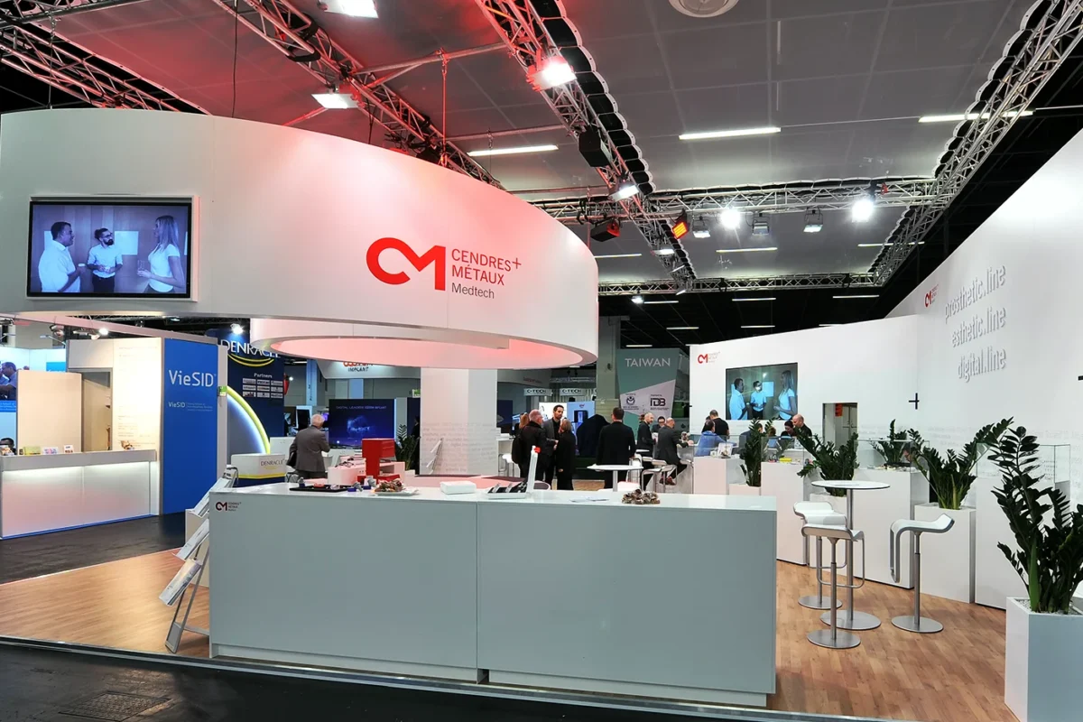 Cendres+Metaux, IDS, hplus gmbh, Messebau