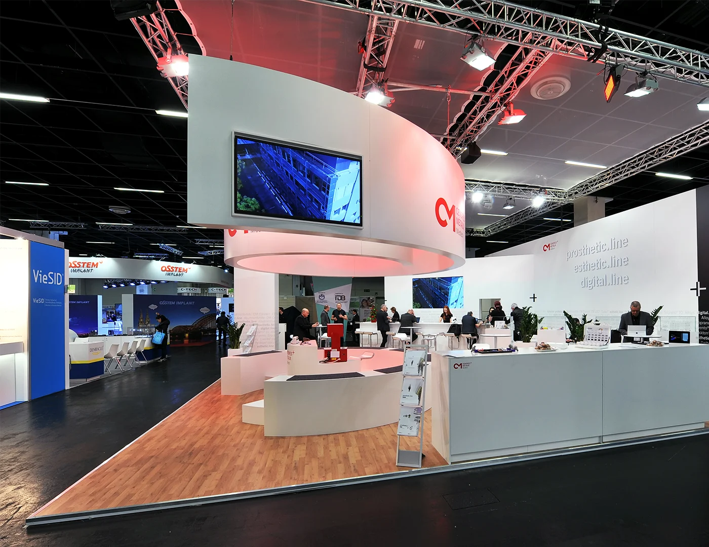 Cendres+Metaux, IDS, hplus gmbh, Messebau