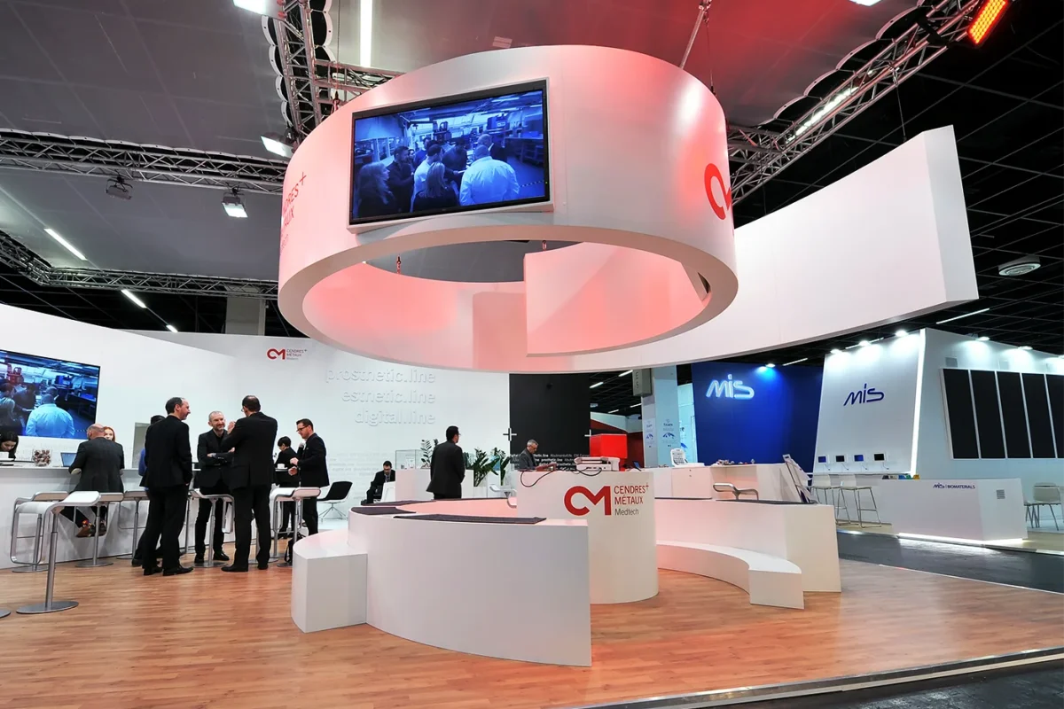 Cendres+Metaux, IDS, hplus gmbh, Messebau