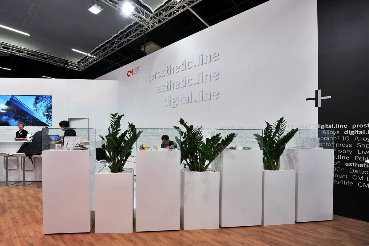 Cendres+Metaux, IDS, hplus gmbh, Messebau