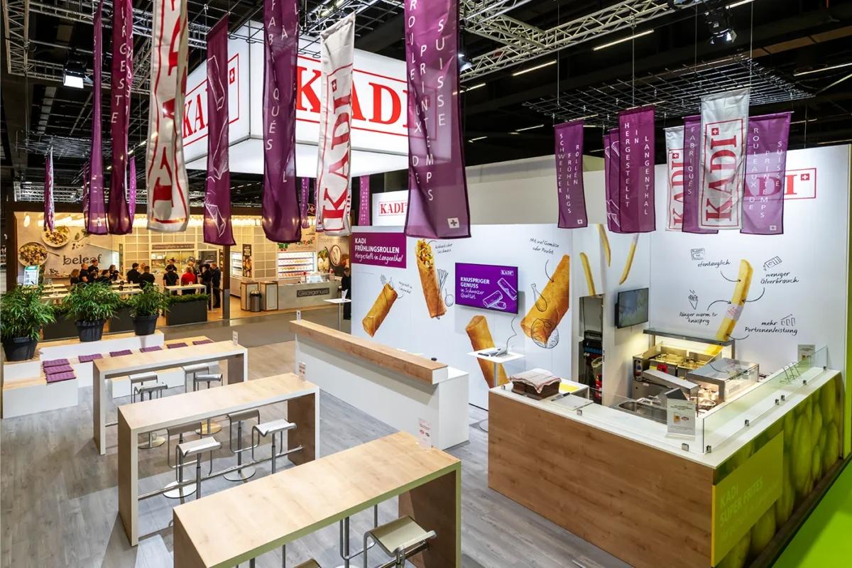 Kadi, IGEHO, hplus gmbh, Messebau