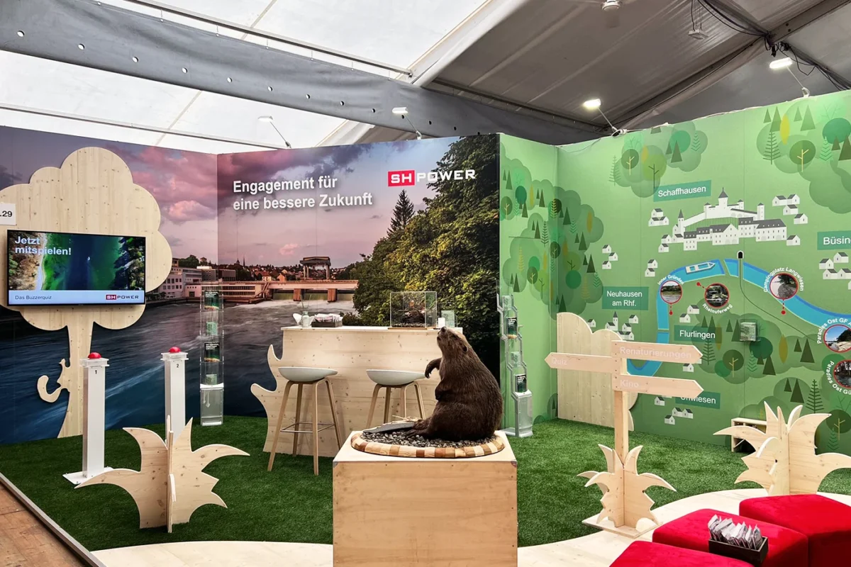 SH Power. Herbstmesse, hplus gmbh, Messebau