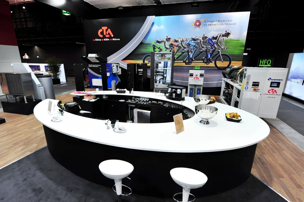 CTA, Swissbau, hplus gmbh Messebau