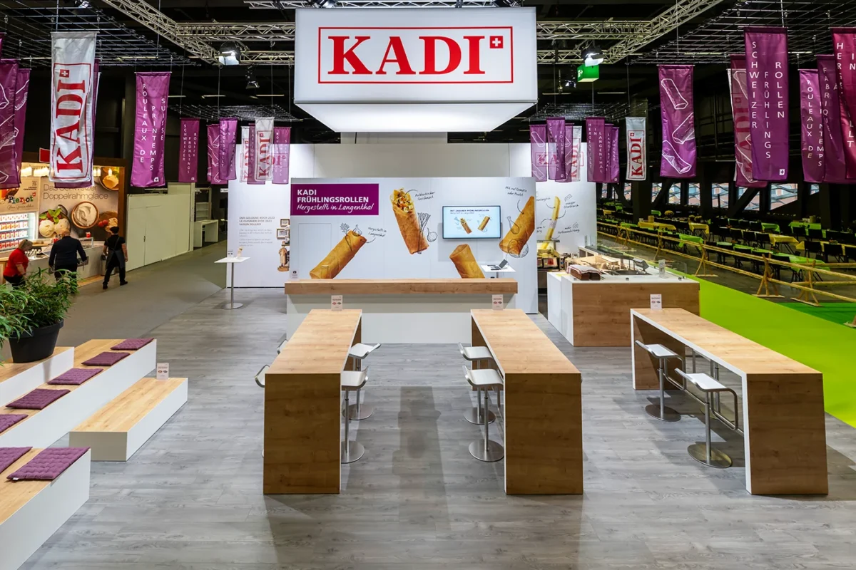 Kadi, IGEHO, hplus gmbh, Messebau