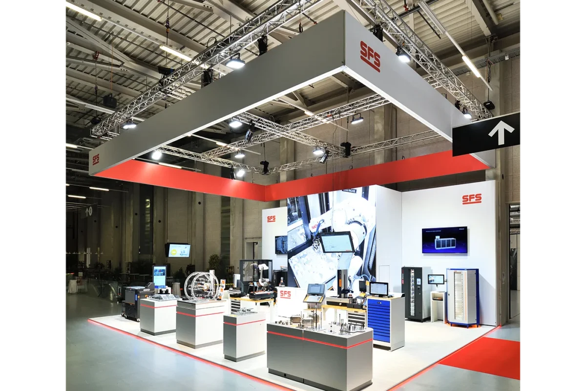 SFS, Innoteq Bern, hplus gmbh, Messebau