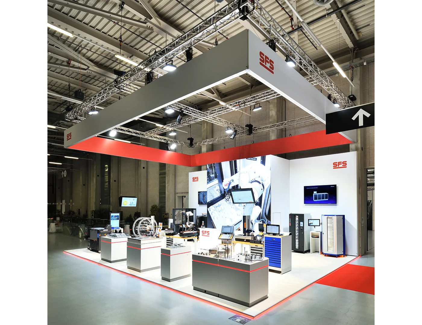 SFS, Innoteq Bern, hplus gmbh, Messebau