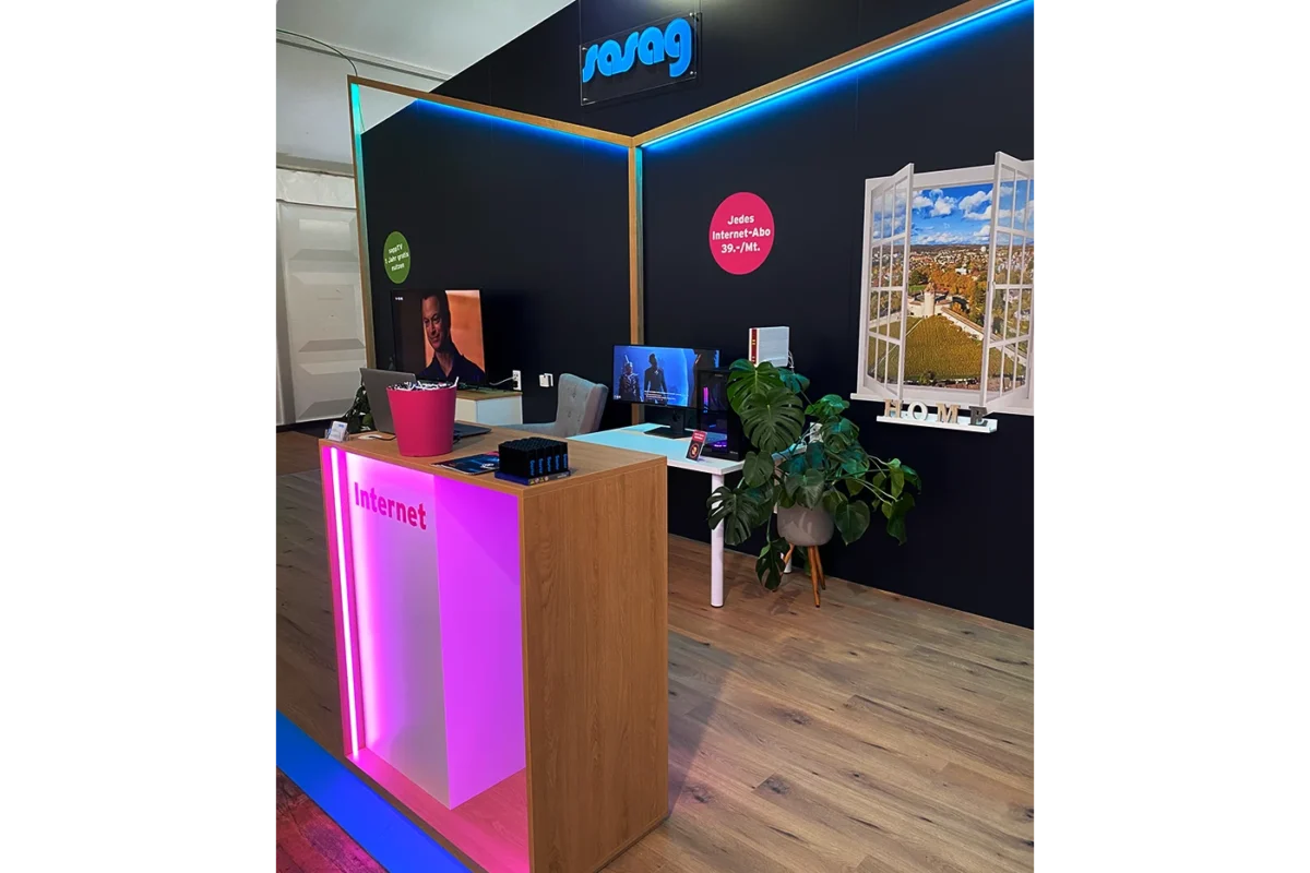sasag, Herbstmesse, hplus gmbh, Messebau