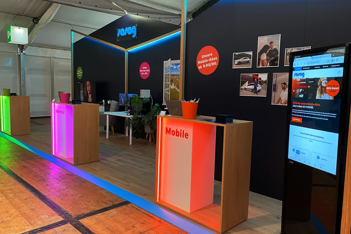 sasag, Herbstmesse, hplus gmbh, Messebau