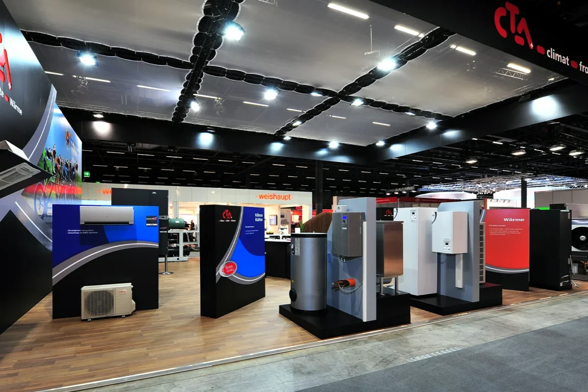CTA, Swissbau, hplus gmbh Messebau