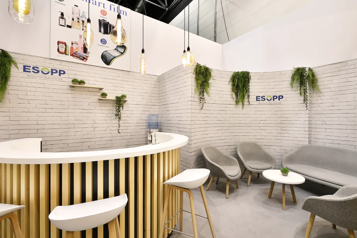 Esopp SA, K Düsseldorf, hplus gmbh, Messebau