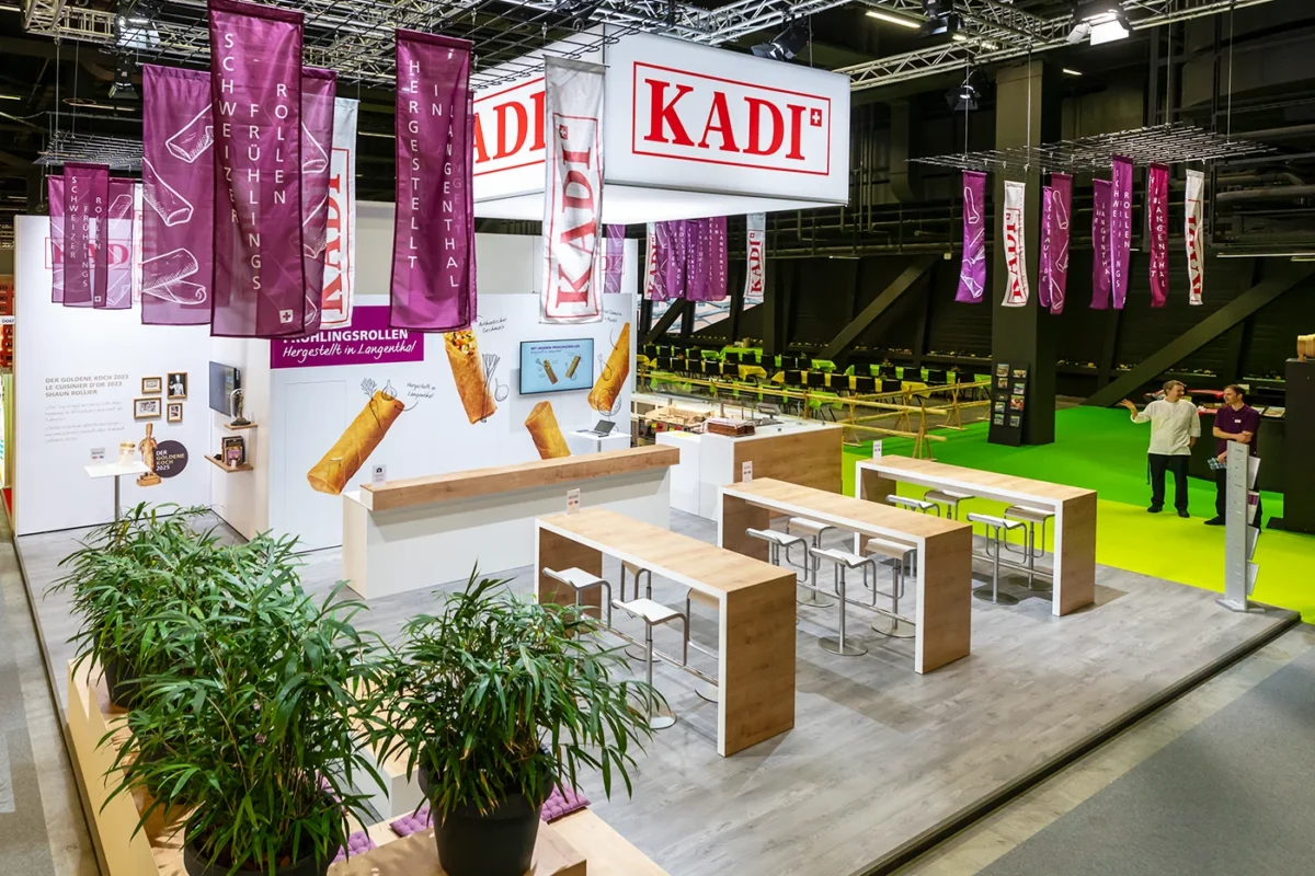 Kadi, IGEHO, hplus gmbh, Messebau