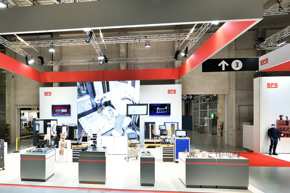 SFS, Innoteq Bern, hplus gmbh, Messebau