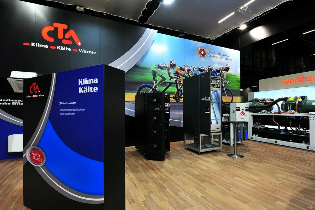 CTA, Swissbau, hplus gmbh Messebau