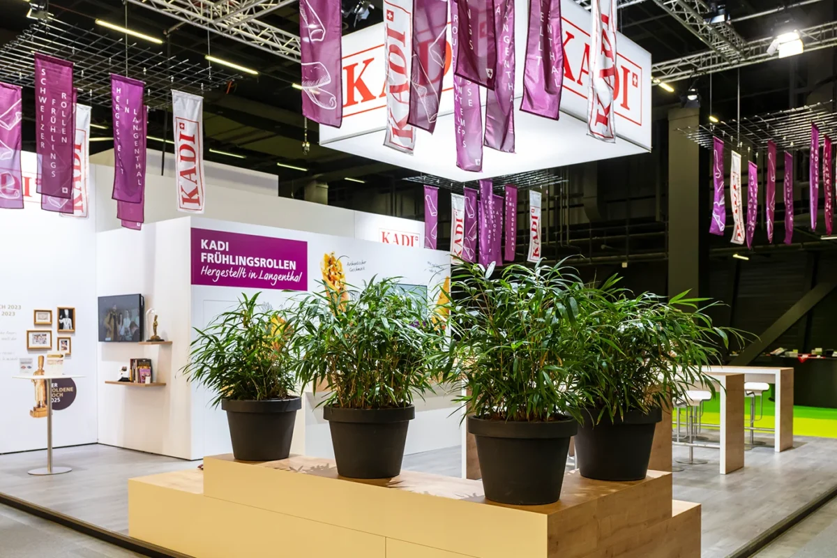 Kadi, IGEHO, hplus gmbh, Messebau