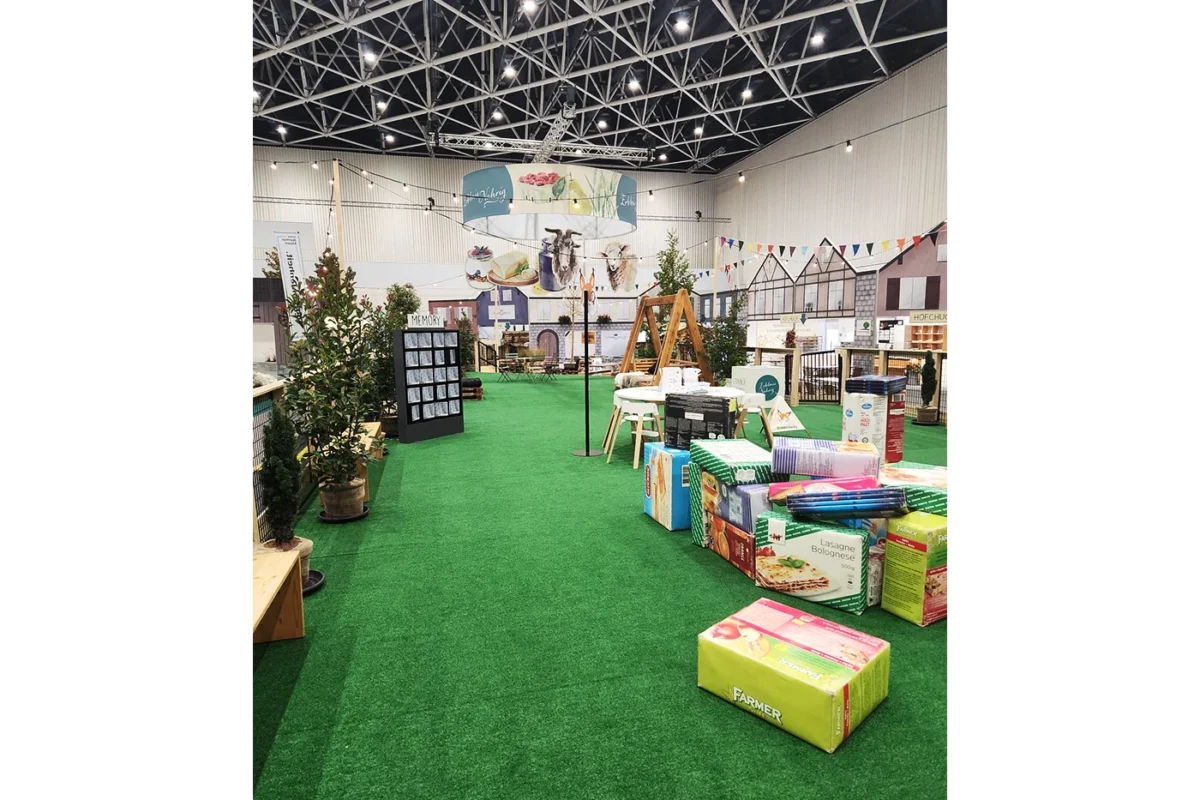 Erlebnis Nahrig, OLMA 2024, hplus gmbh, Messebau